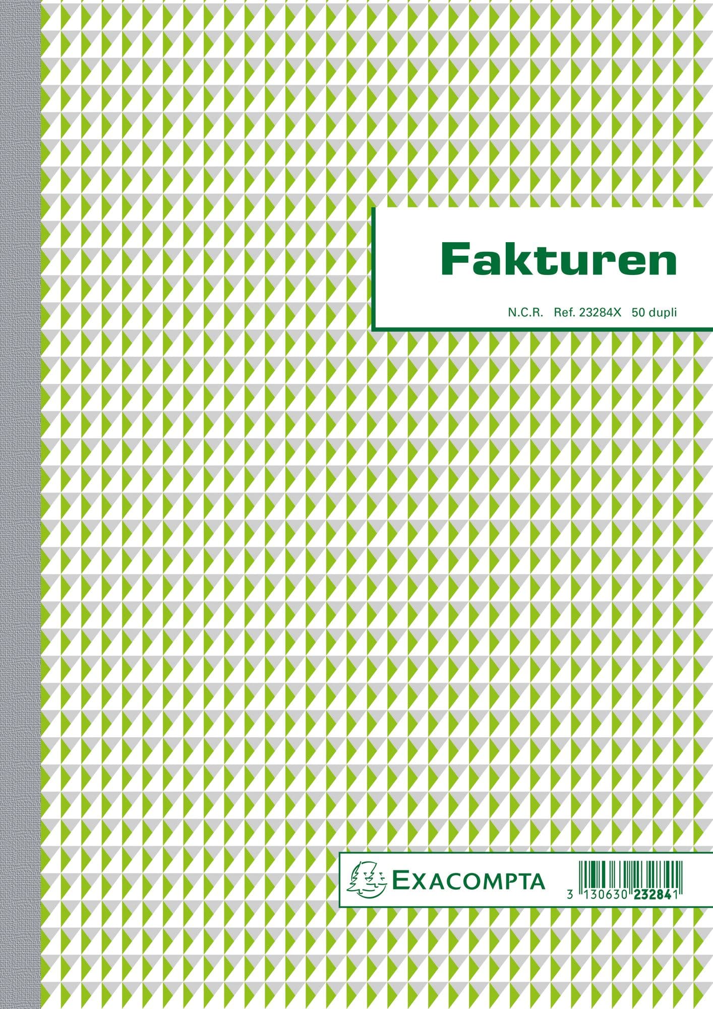 Facturenboek Exacompta Manifold dupli 50vel Nl