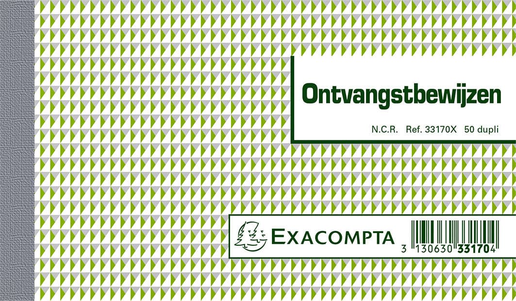 Ontvangstbewijzen Exacompta Manifold dupli 50vel Nl