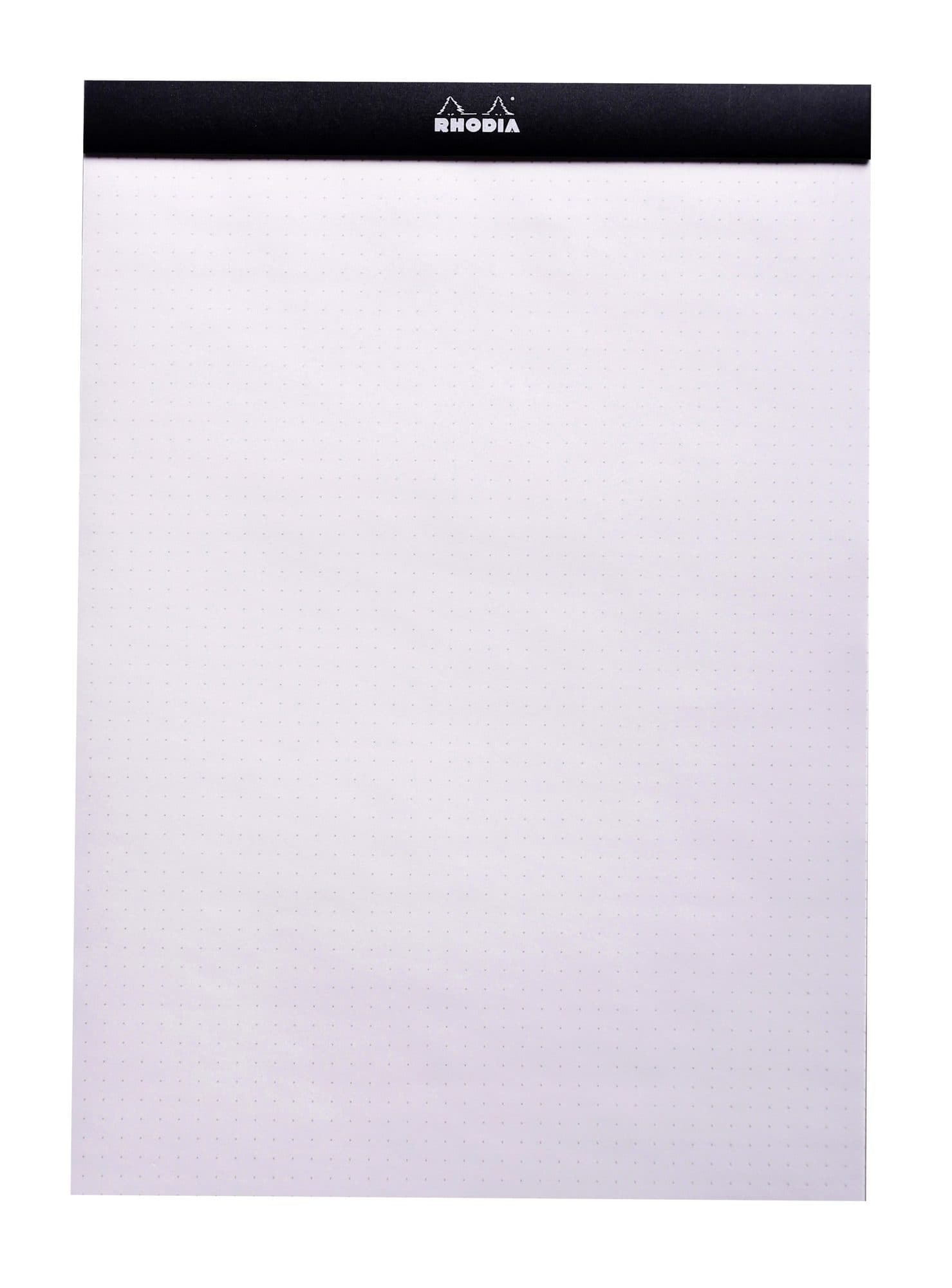 Schrijfblok Rhodia A4 dots 80 vel 80gr zwart 3
