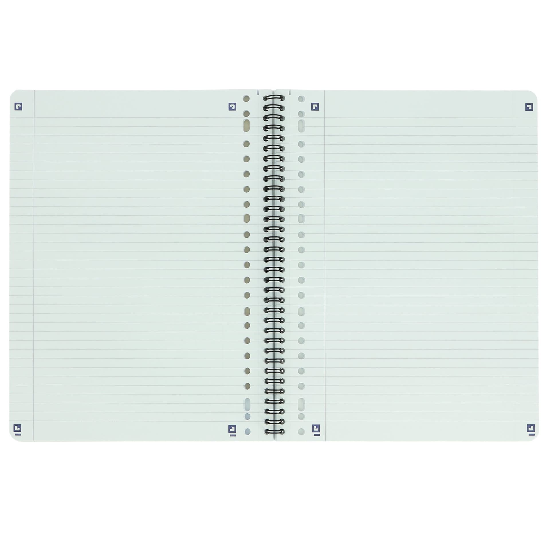 Collegeblok Oxford School A4+ lijn 23-gaats 160 pagina's 80gr voordeelpak assorti 3 stuks 6