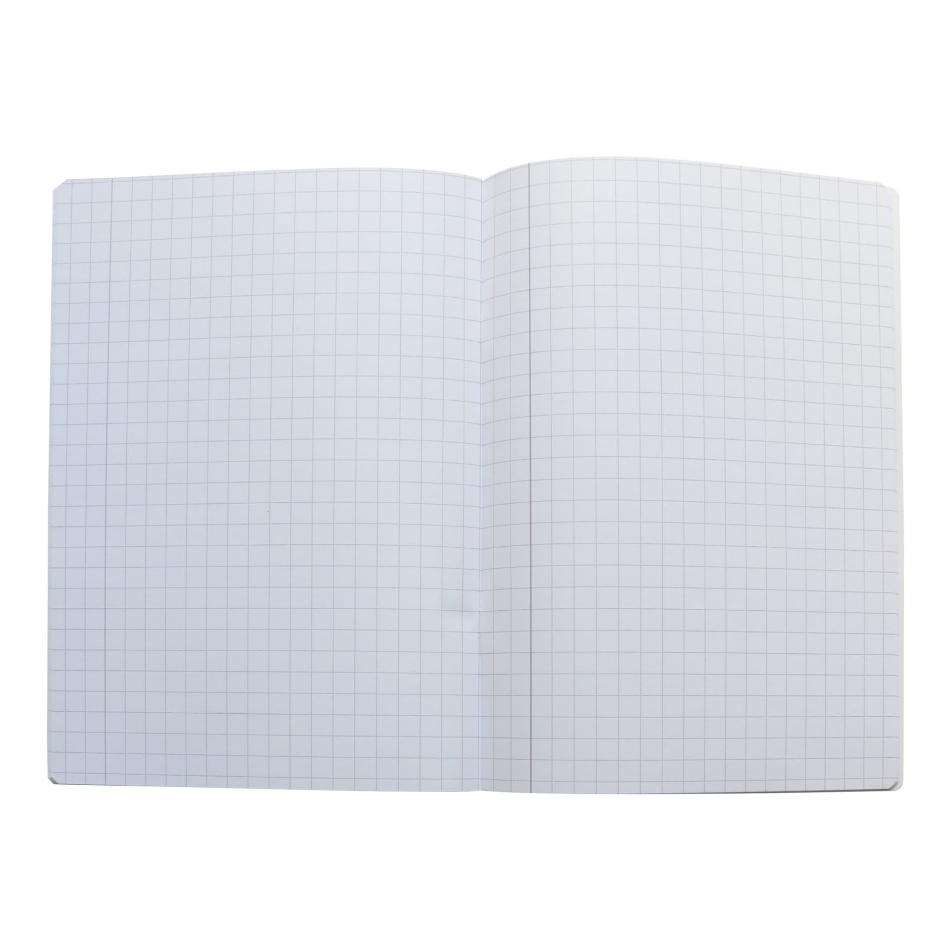 Schrift Oxford School A4 ruit 10x10mm 72 pagina's 80gr assorti pak à 3 stuks 4