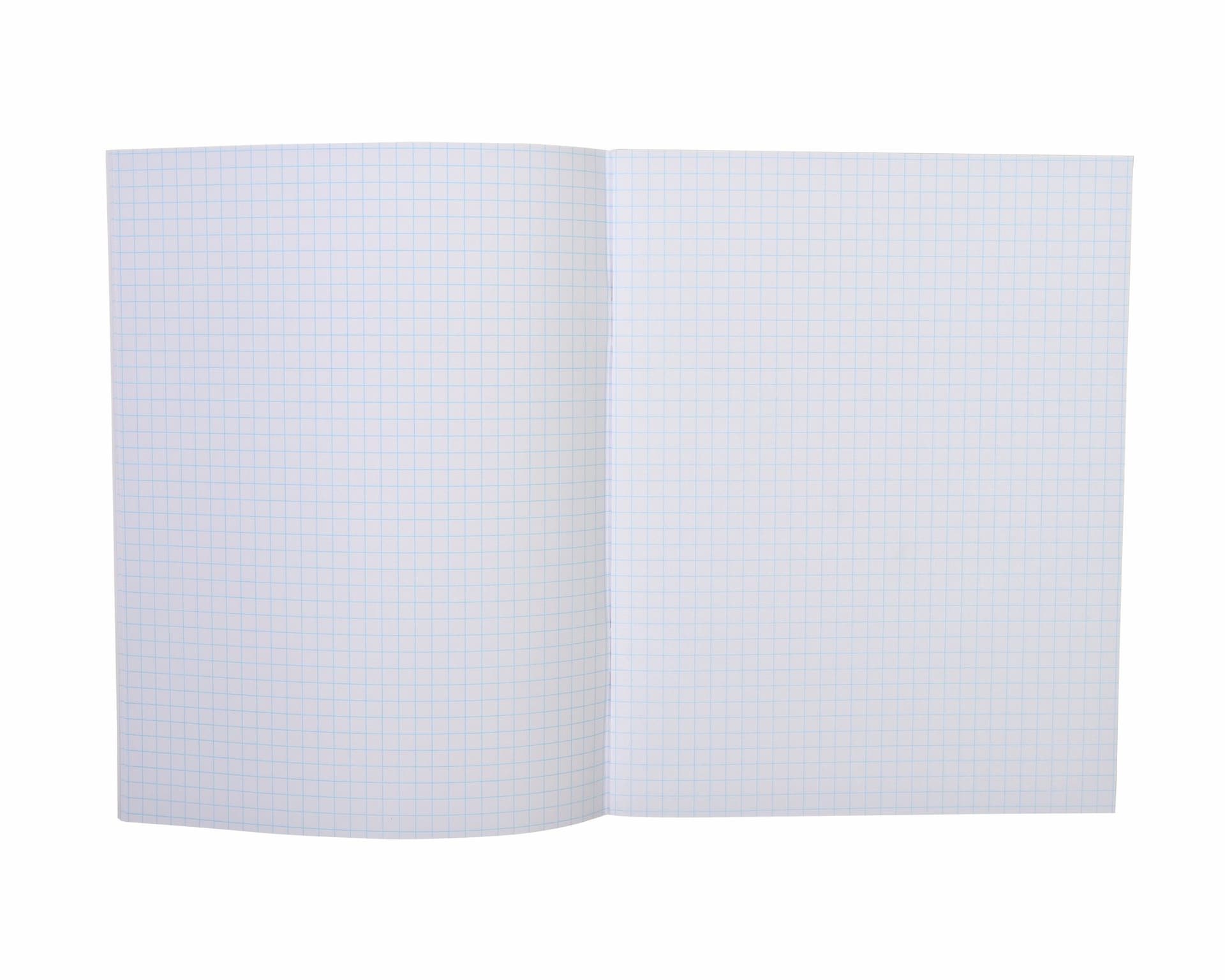 Schrift Qbasic 210x165mm ruit 5mm 80blz 70gr assorti 2