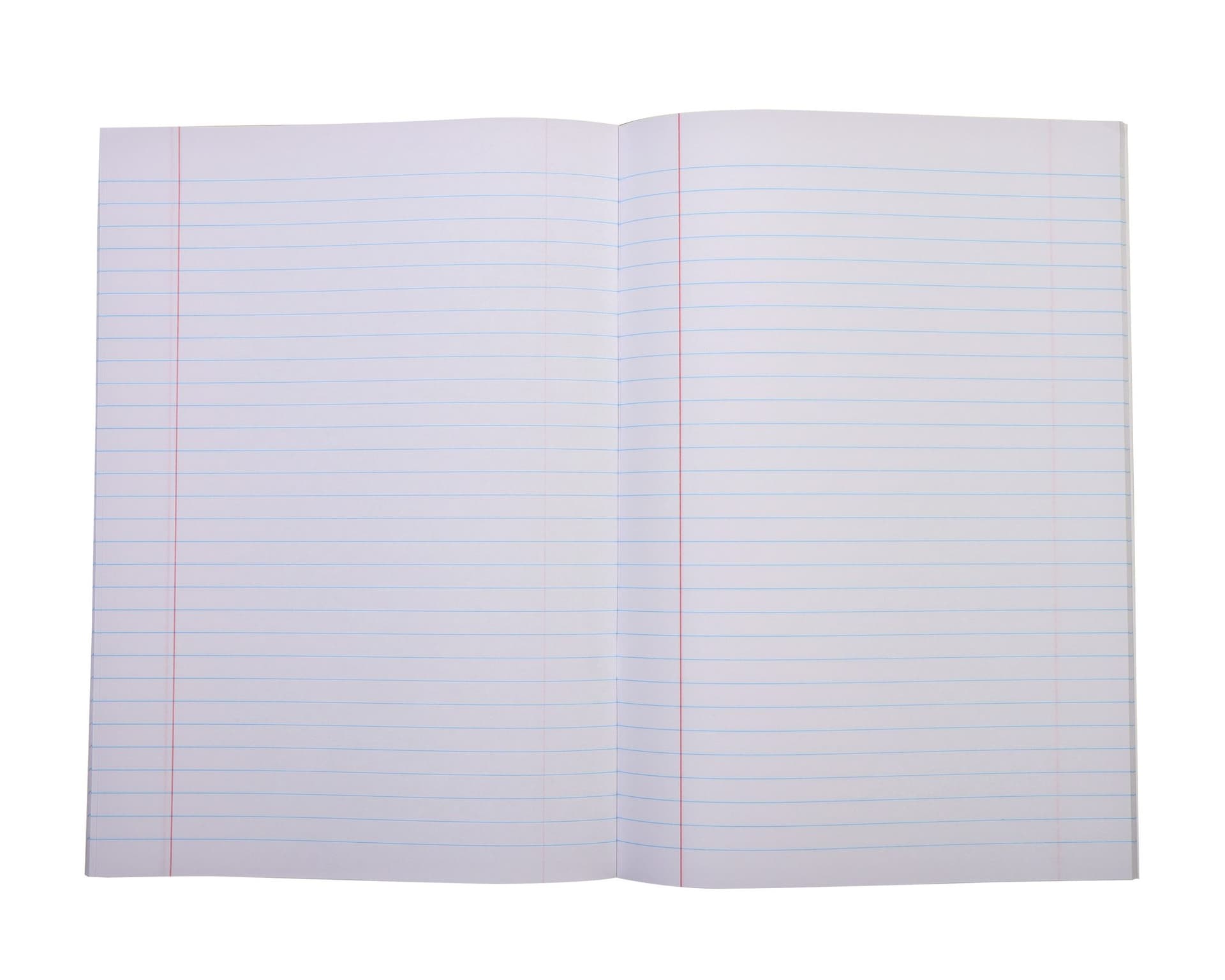 Schrift Qbasic A4 lijn 80blz 70gr assorti 2