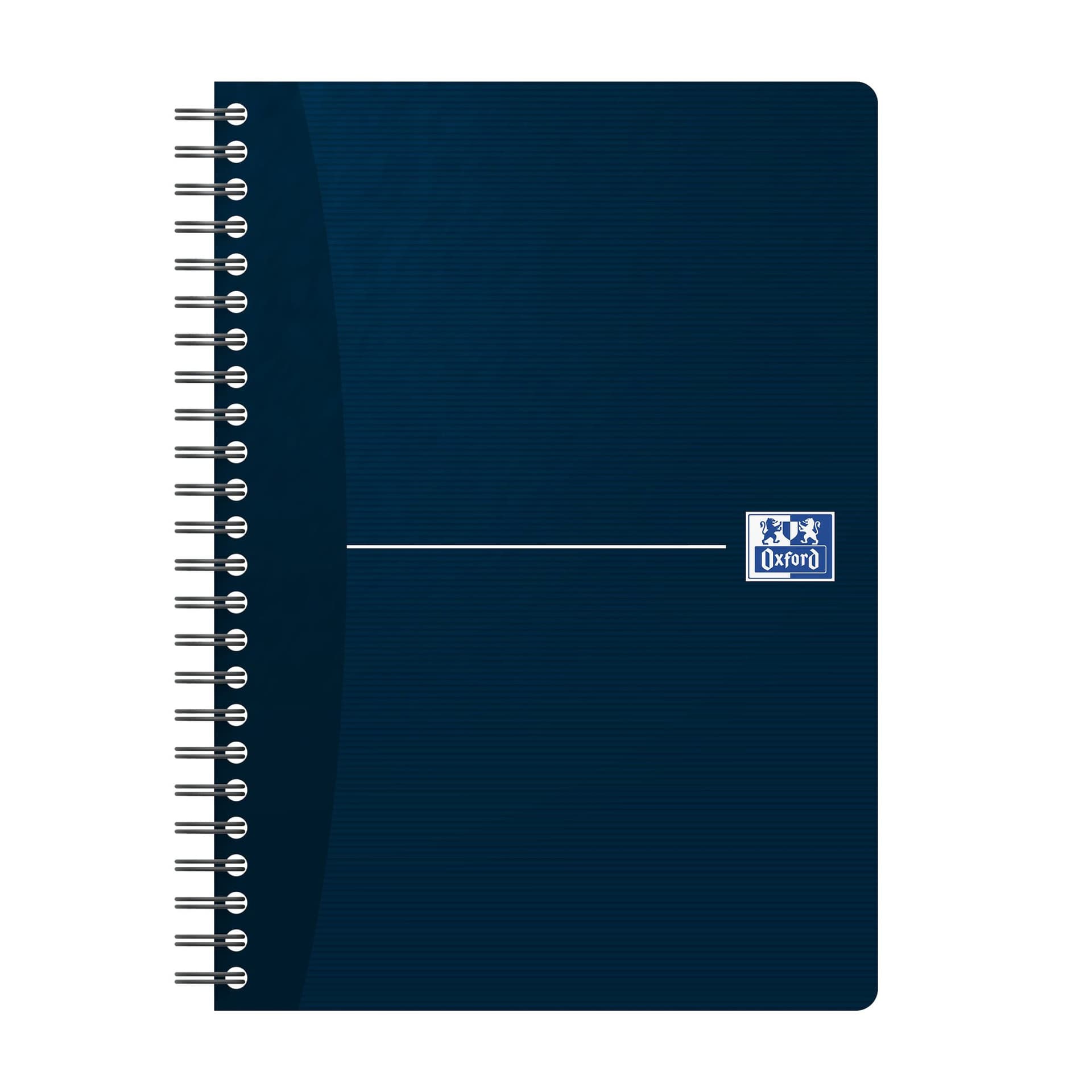 Spiraalblok Oxford Essentials A5 lijn 180 pagina's 80gr assorti 2