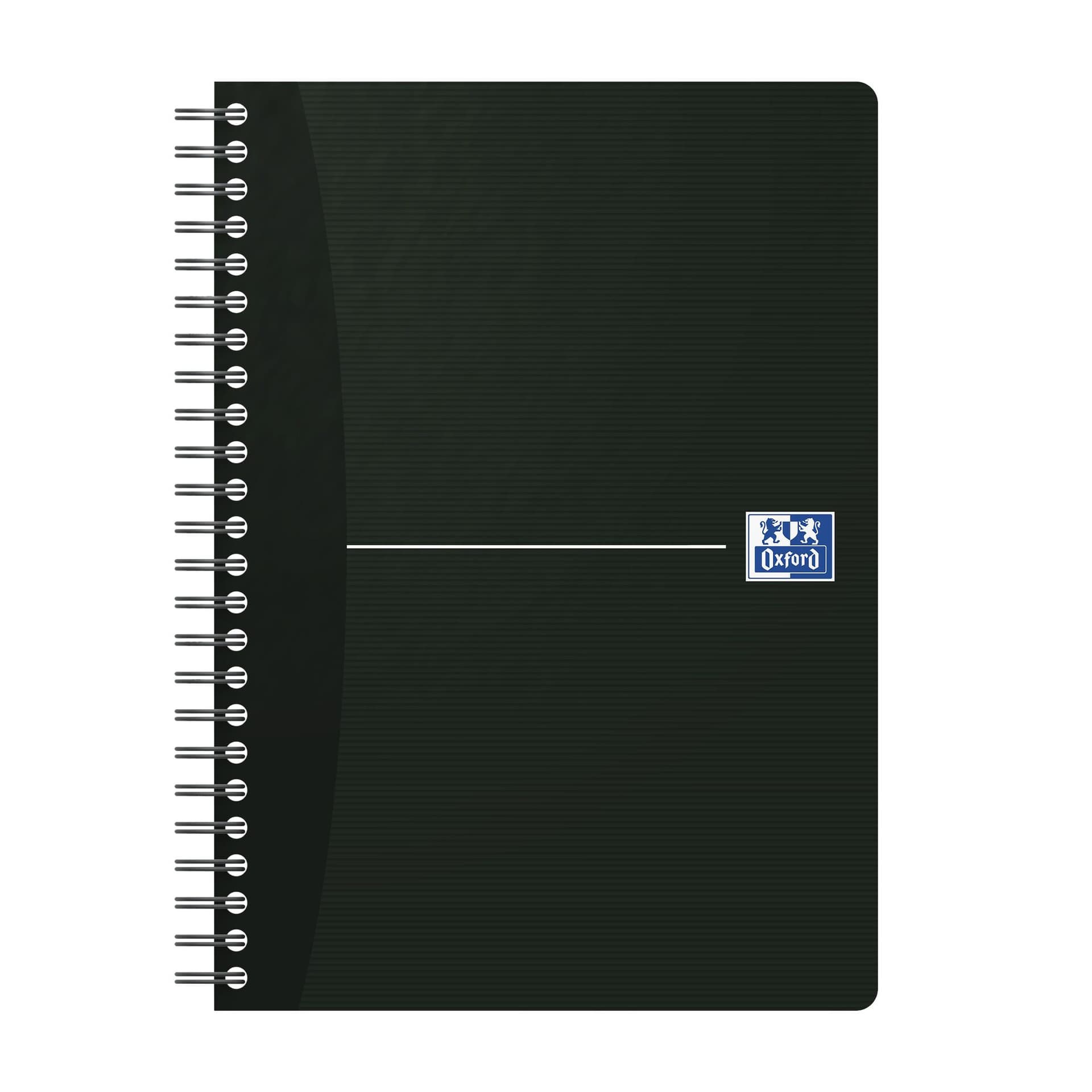 Spiraalblok Oxford Essentials A5 lijn 180 pagina's 80gr assorti 3