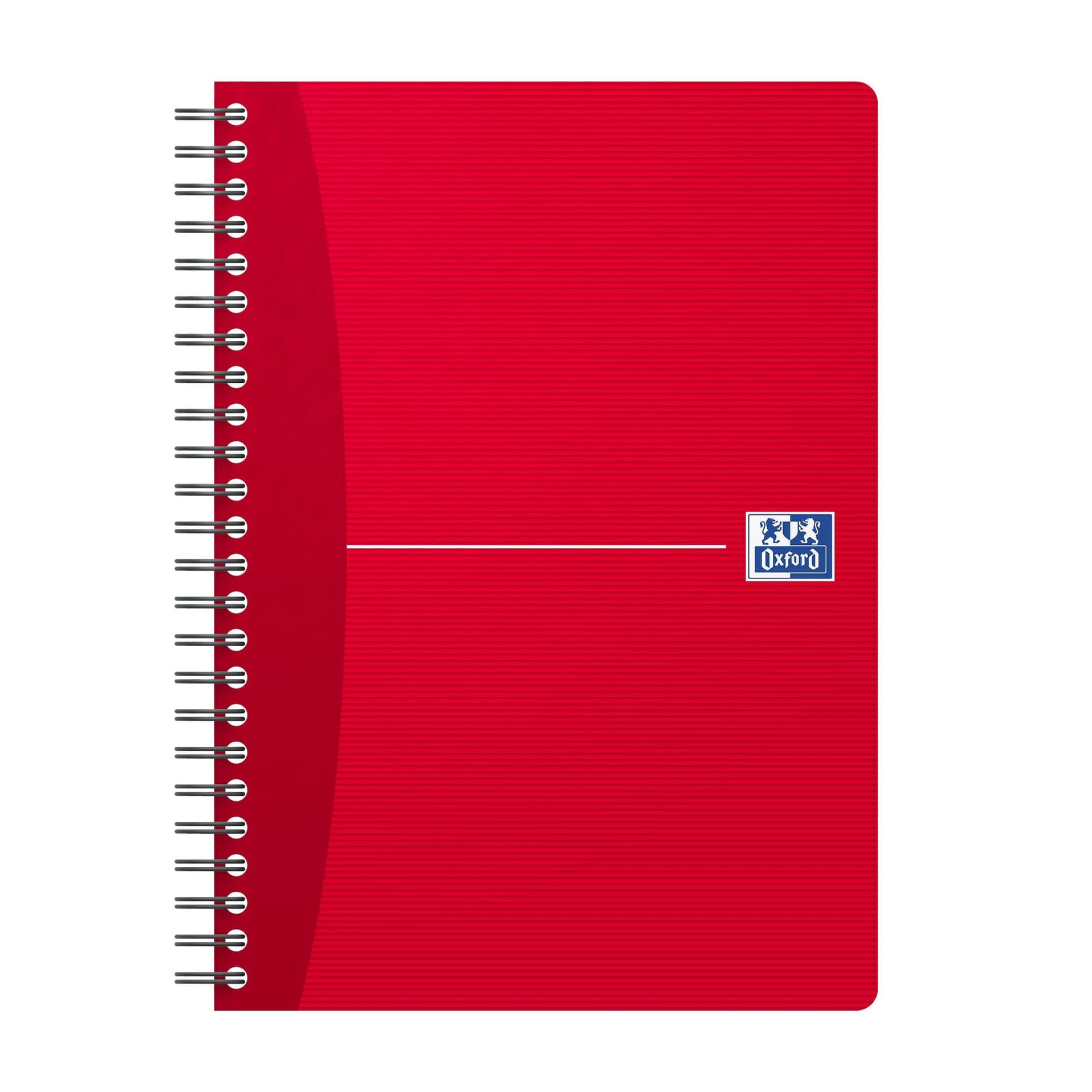 Spiraalblok Oxford Essentials A5 lijn 180 pagina's 80gr assorti 5