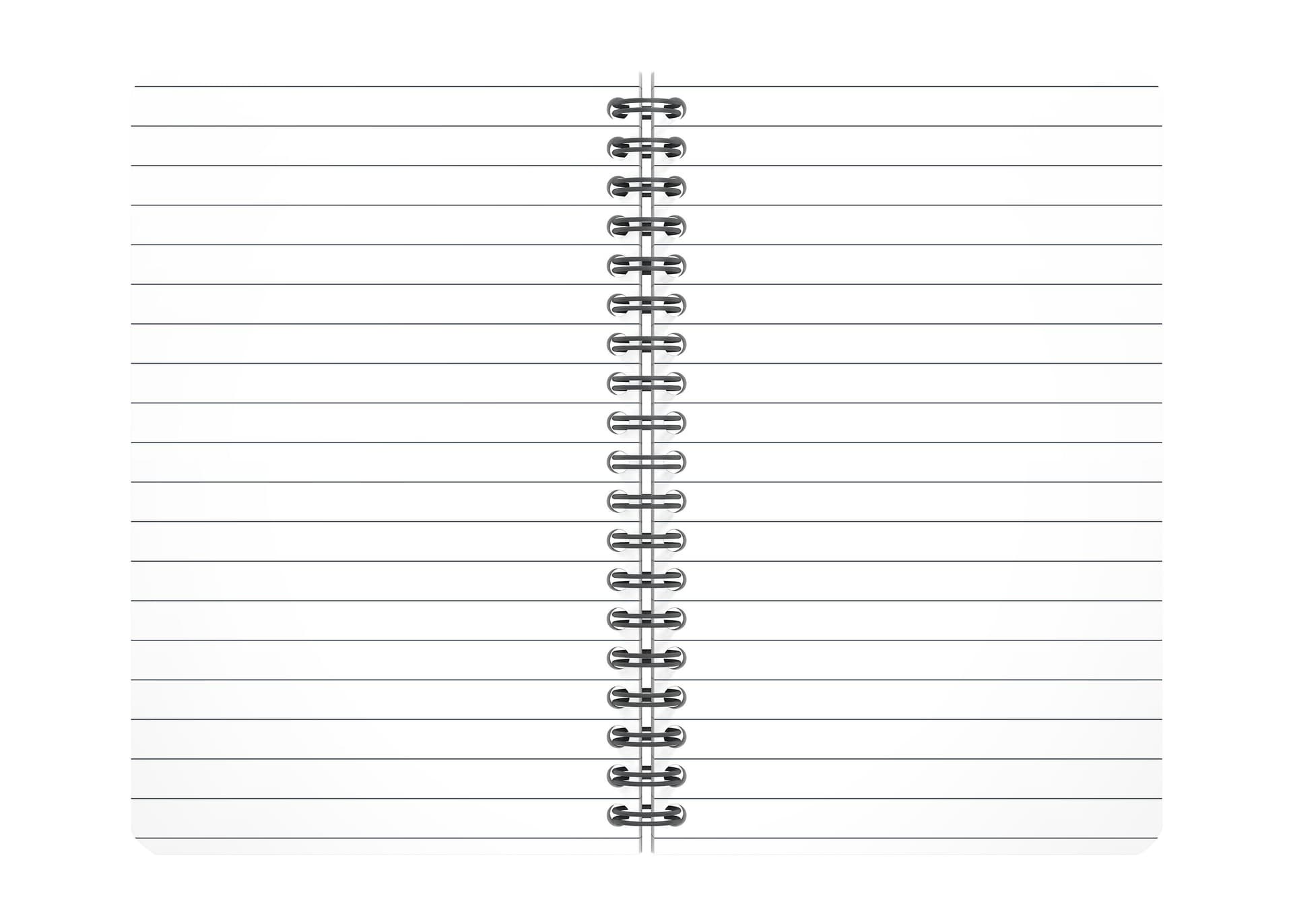 Spiraalblok Oxford Urban Mix 170x110mm lijn 180 pagina's assorti 6