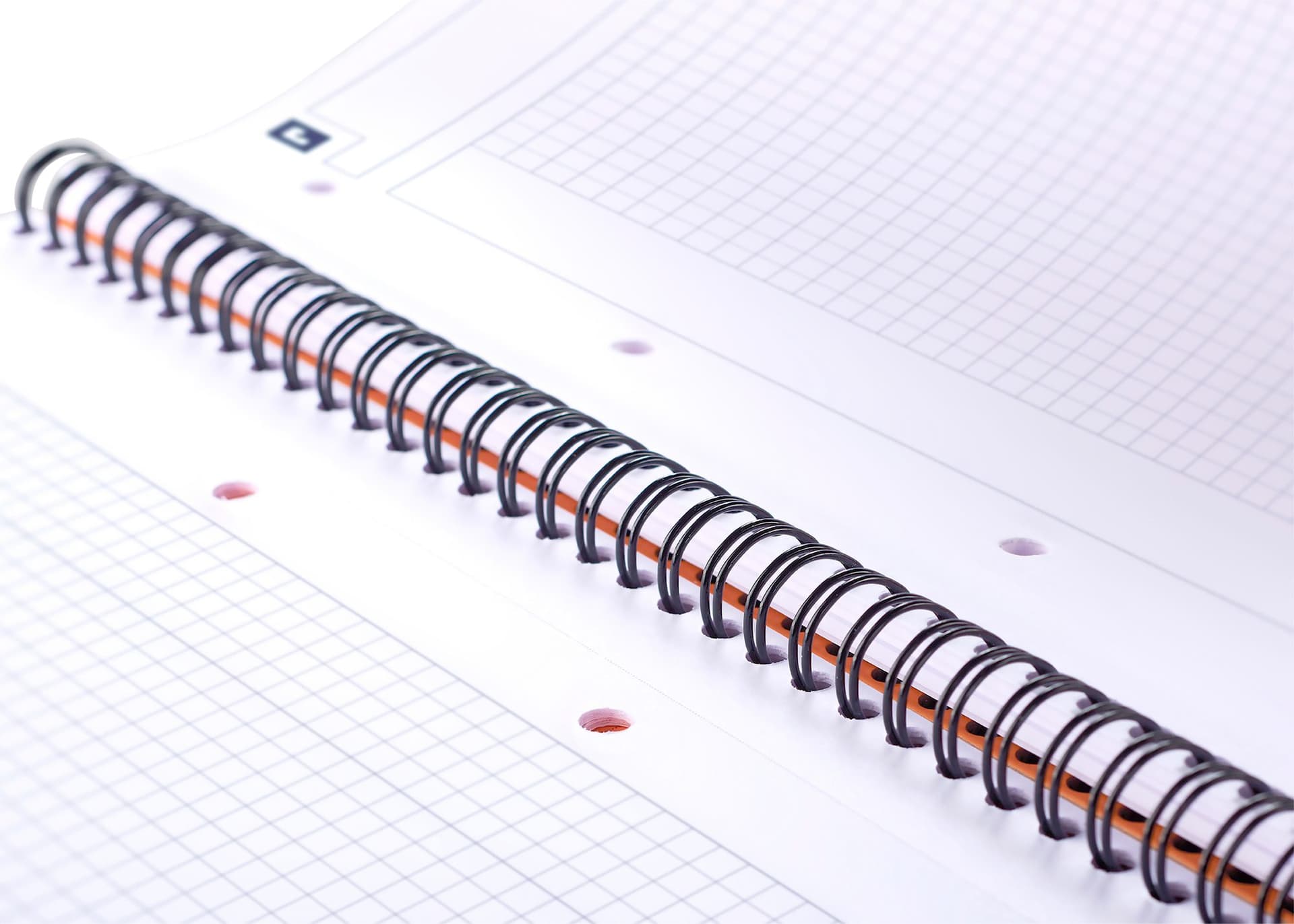 Spiraalblok Oxford International Notebook A4+ ruit 5mm 6