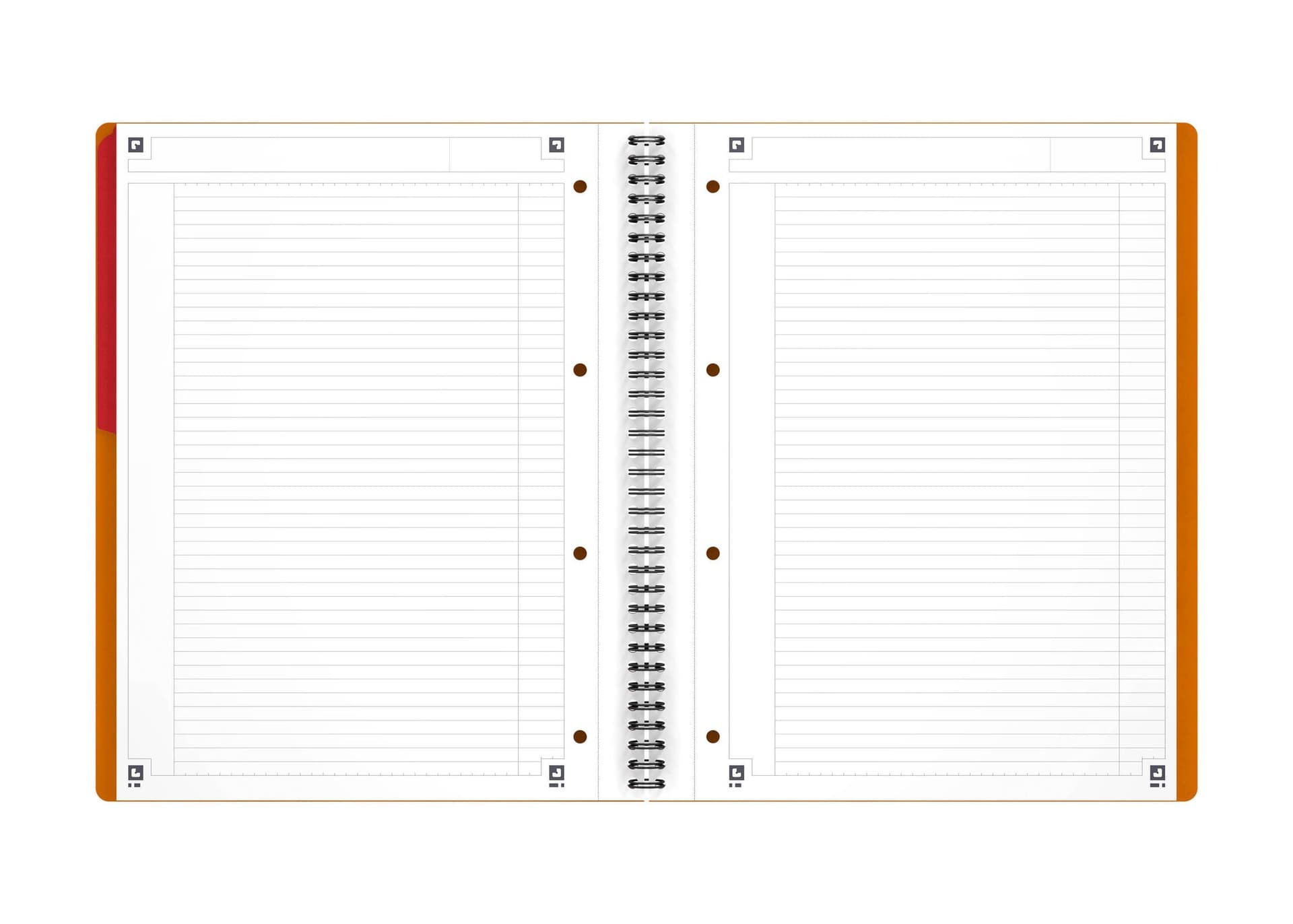 Spiraalblok Oxford International Activebook A4+ 160 pagina's lijn 2