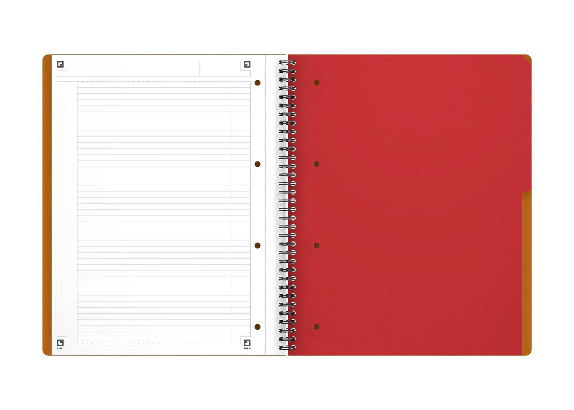 Spiraalblok Oxford International Activebook A4+ 160 pagina's lijn 5