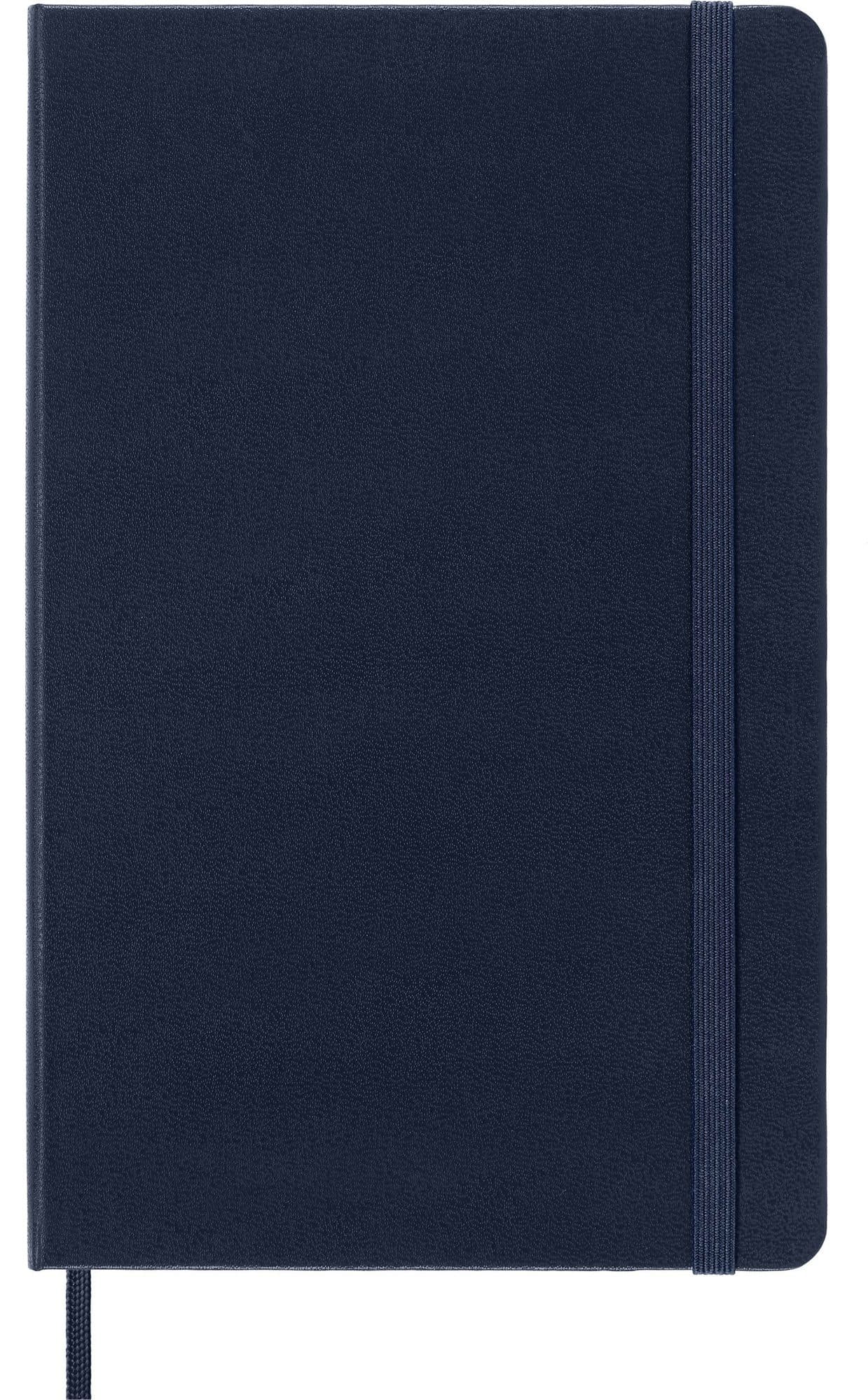 Notitieboek Moleskine large 130X210mm lijn hard cover sapphire blue 2