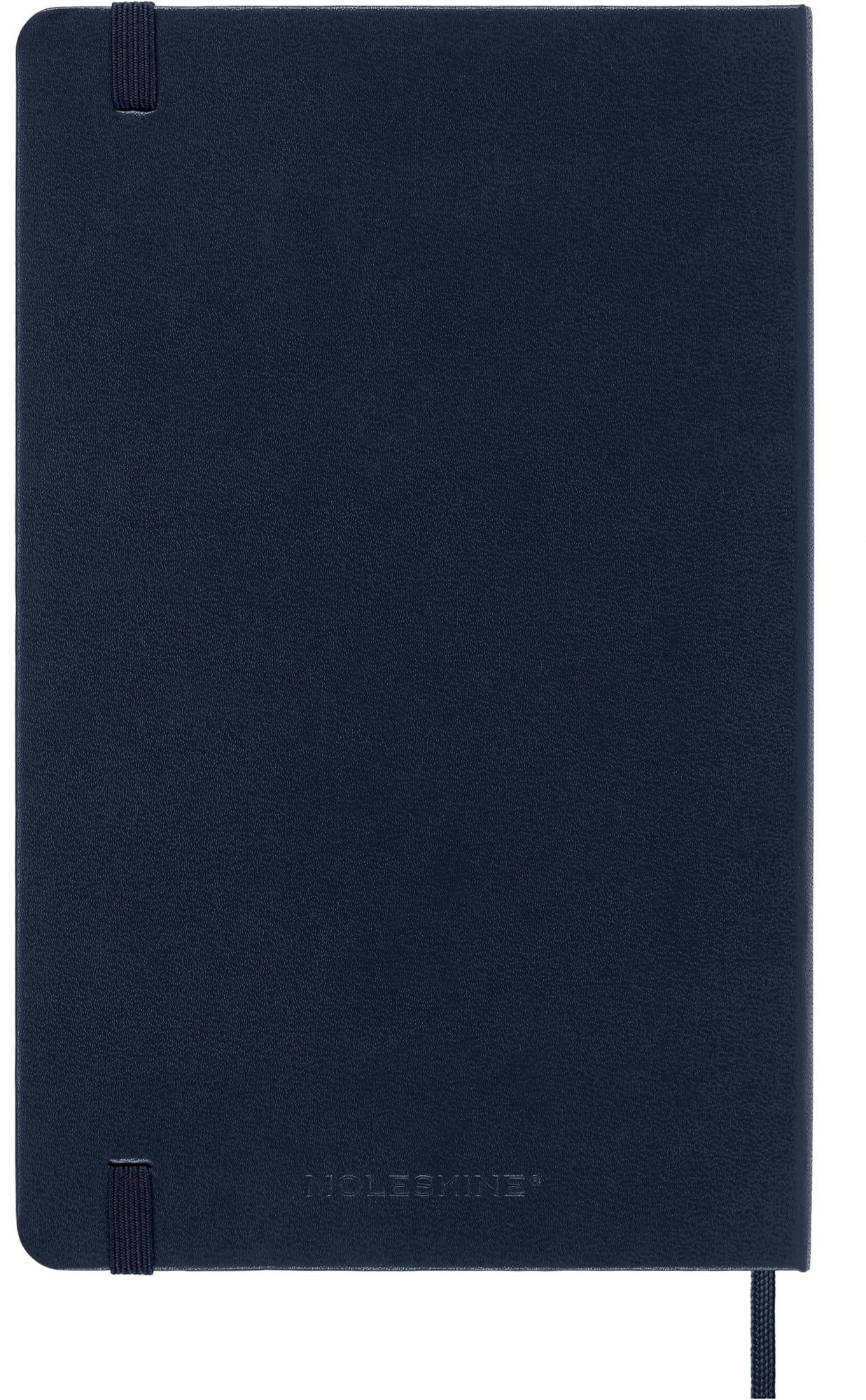 Notitieboek Moleskine large 130X210mm lijn hard cover sapphire blue 6