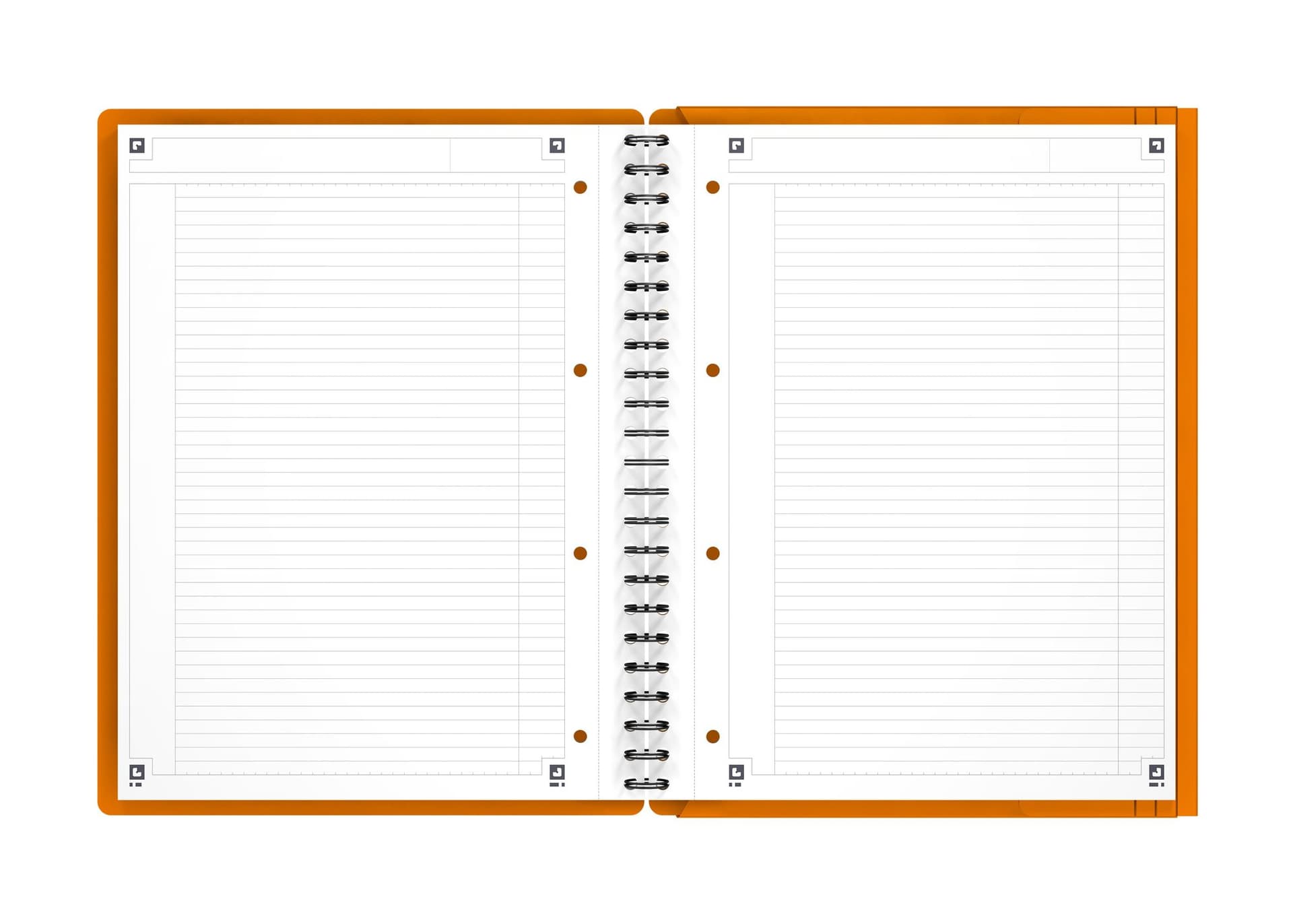 Spiraalblok Oxford International Meetingbook A4+ 160 pagina's lijn 3