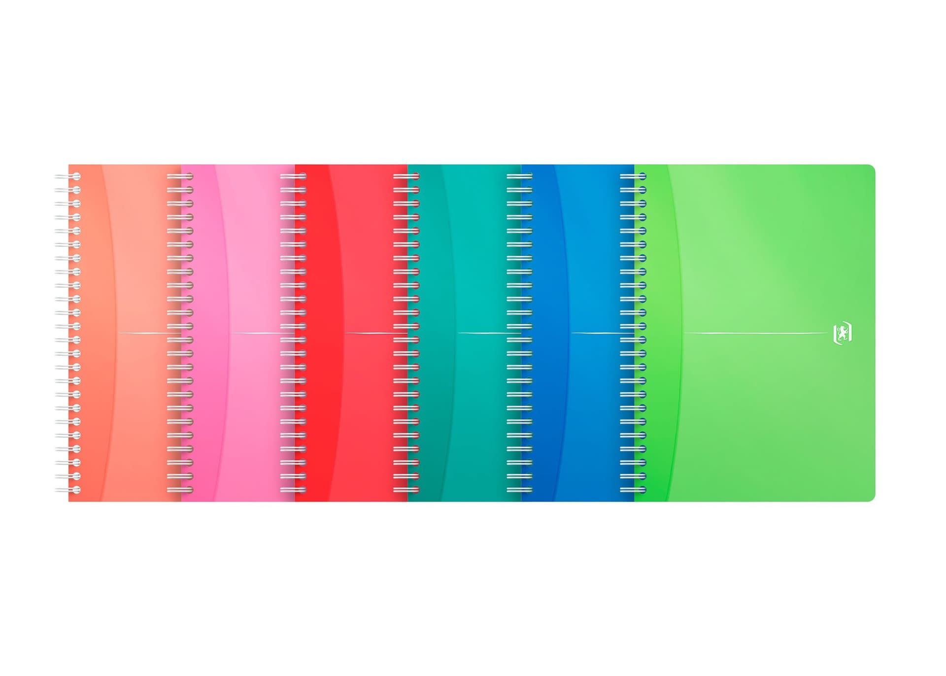Spiraalblok Oxford MyColours A5 lijn 180 pagina's assorti