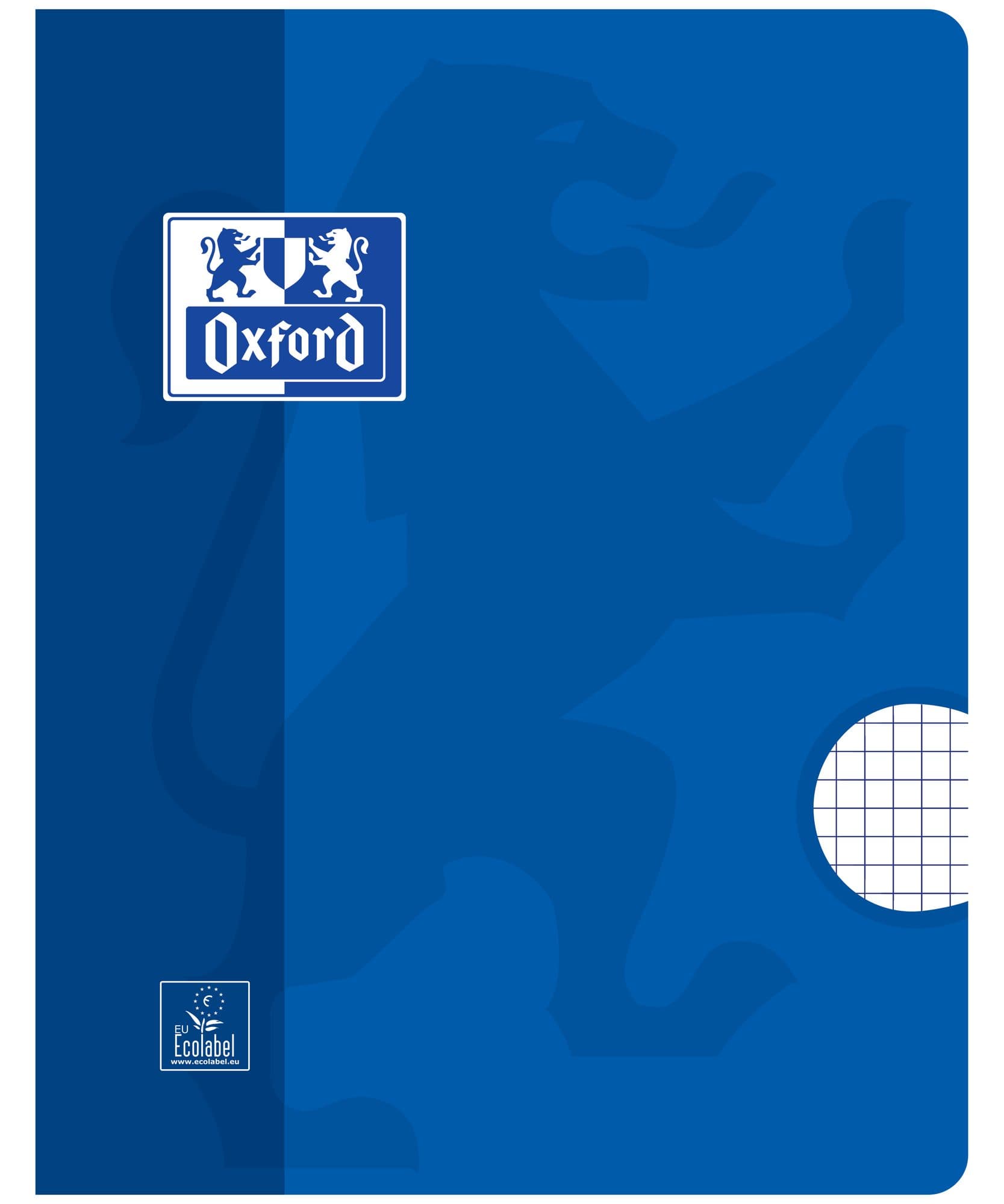 Schrift Oxford School A5 ruit 5x5mm 72 pagina's 80gr assorti 2