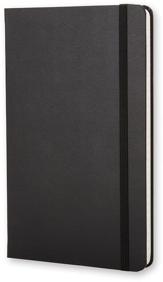 Notitieboek Moleskine pocket 90x140mm lijn hard cover zwart 2