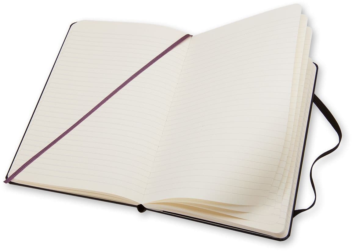 Notitieboek Moleskine pocket 90x140mm lijn hard cover zwart 3