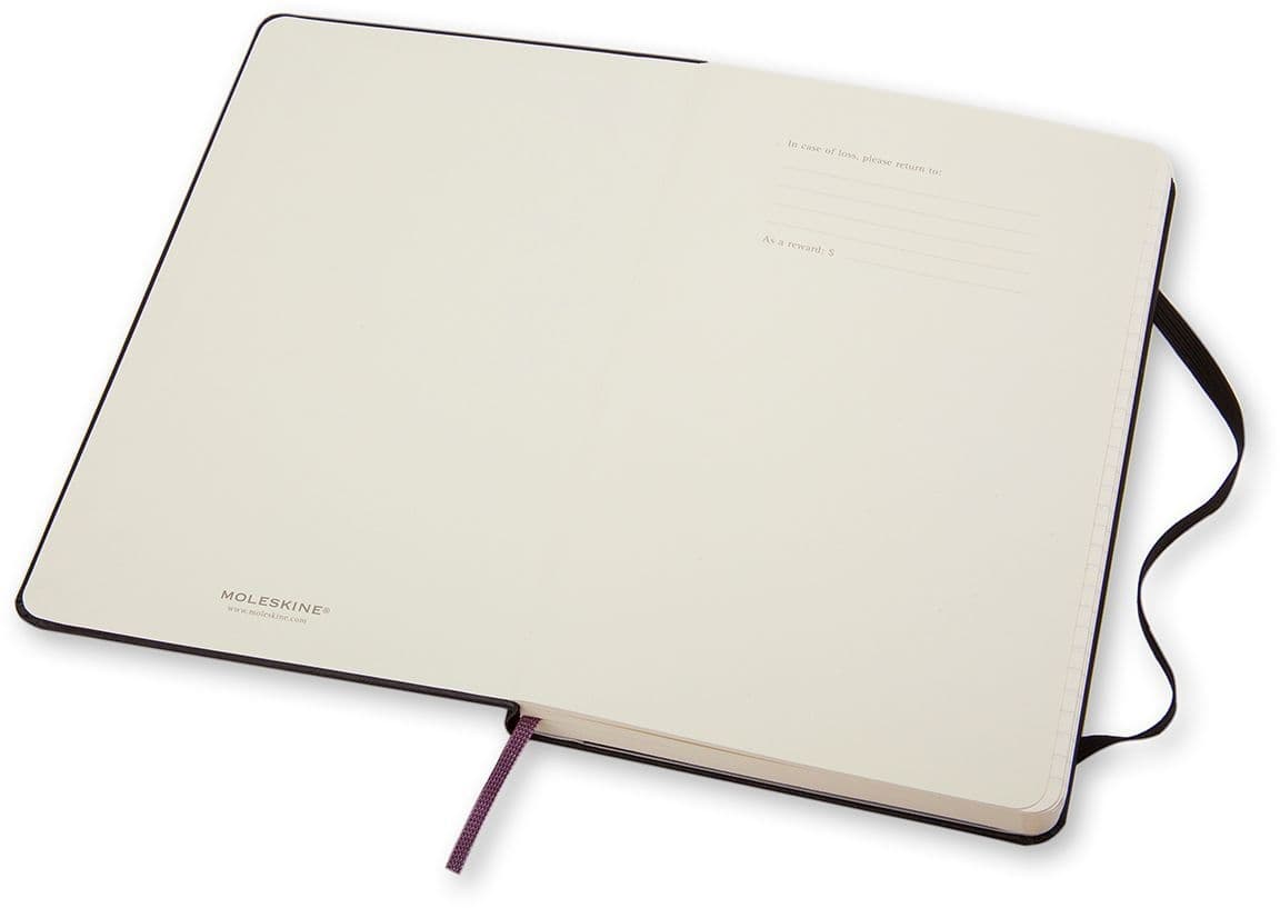 Notitieboek Moleskine pocket 90x140mm lijn hard cover zwart 5