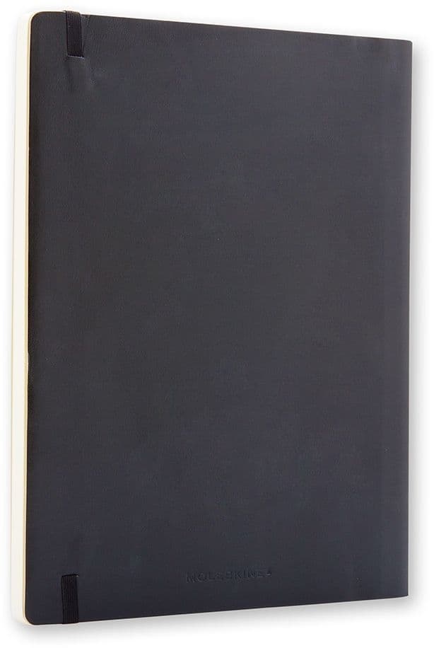 Notitieboek Moleskine XL 190x250mm blanco soft cover zwart 5