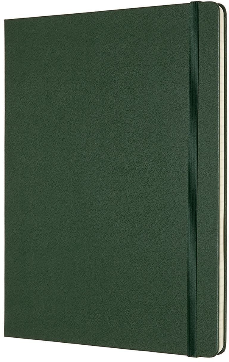 Notitieboek Moleskine XL 190x250mm lijn hard cover myrtle green 2