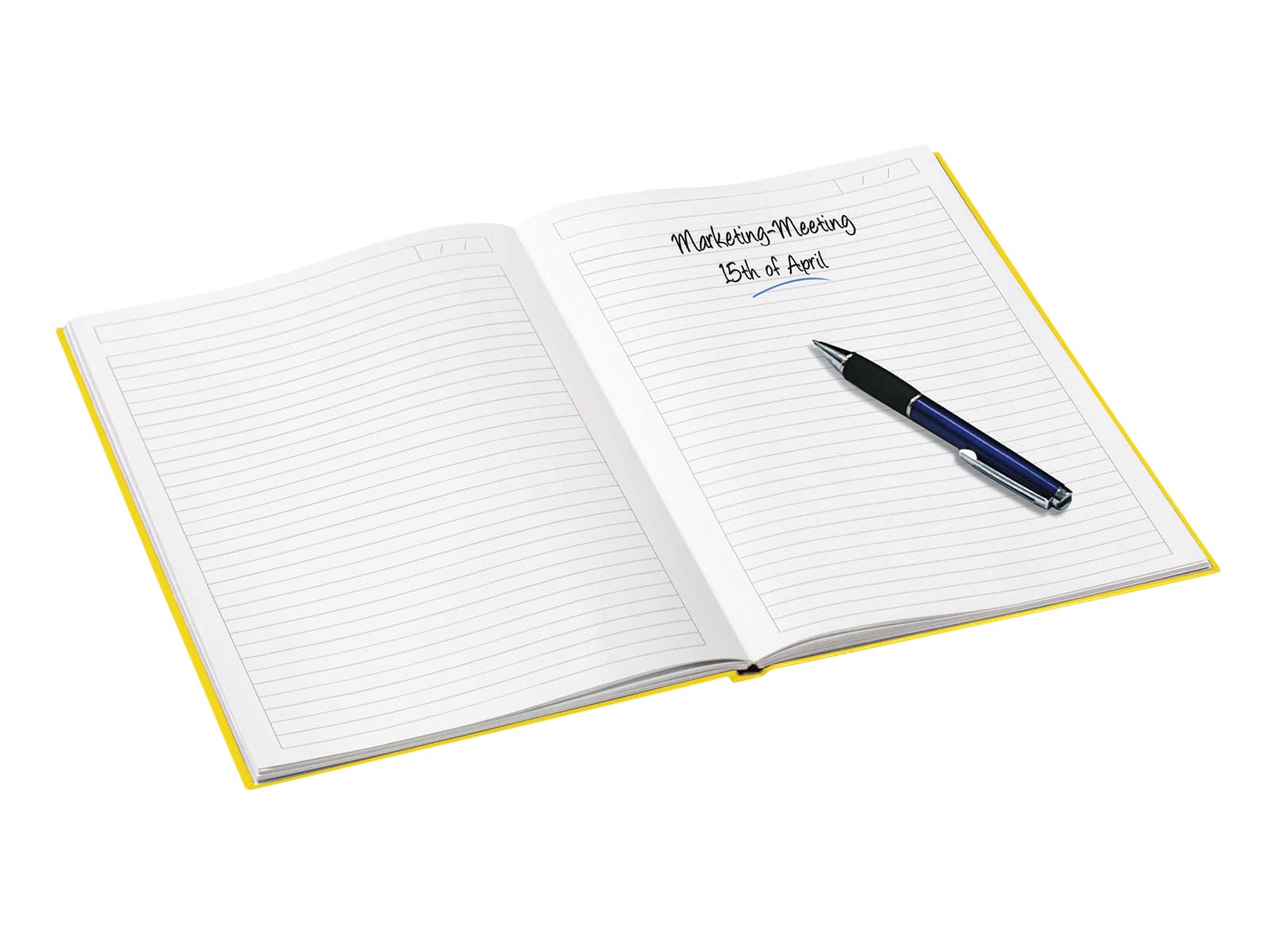 Notitieboek Leitz WOW A5 160blz 90gr lijn geel 2