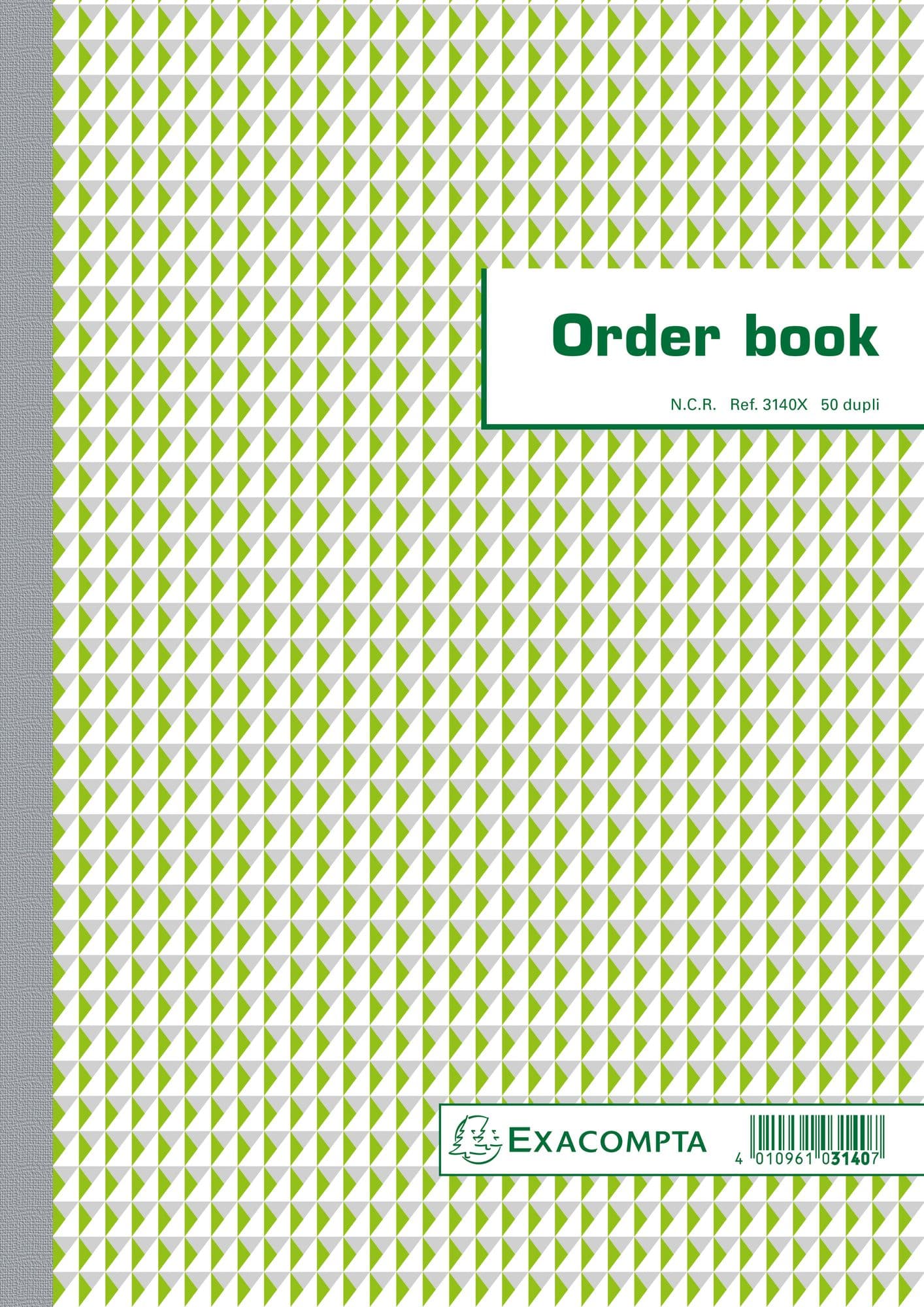 Orderboek Exacompta 297x210mm 50x2vel