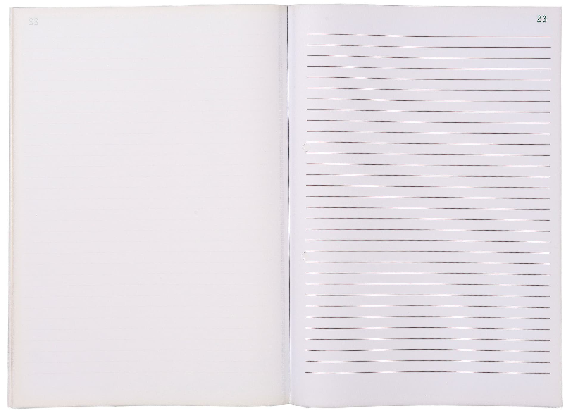 Orderboek Exacompta 210x135mm 50x3vel lijn 2