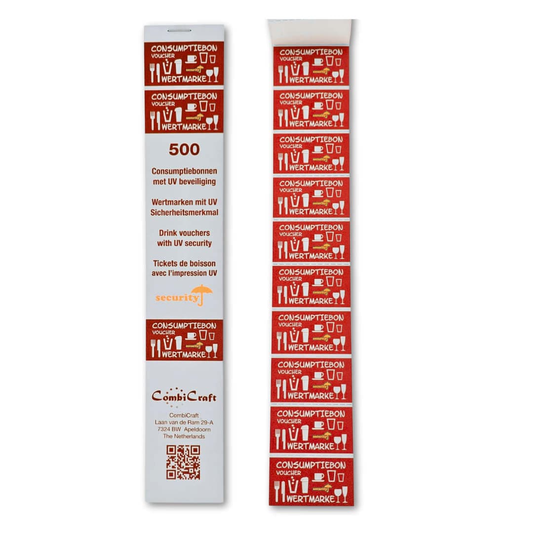 Consumptiebon Combicraft UV beveiliging rood 3
