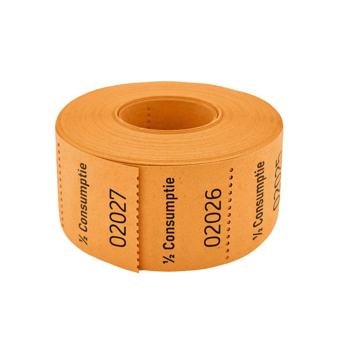 Consumptiebon Combicraft 1/2  500 stuks oranje 3