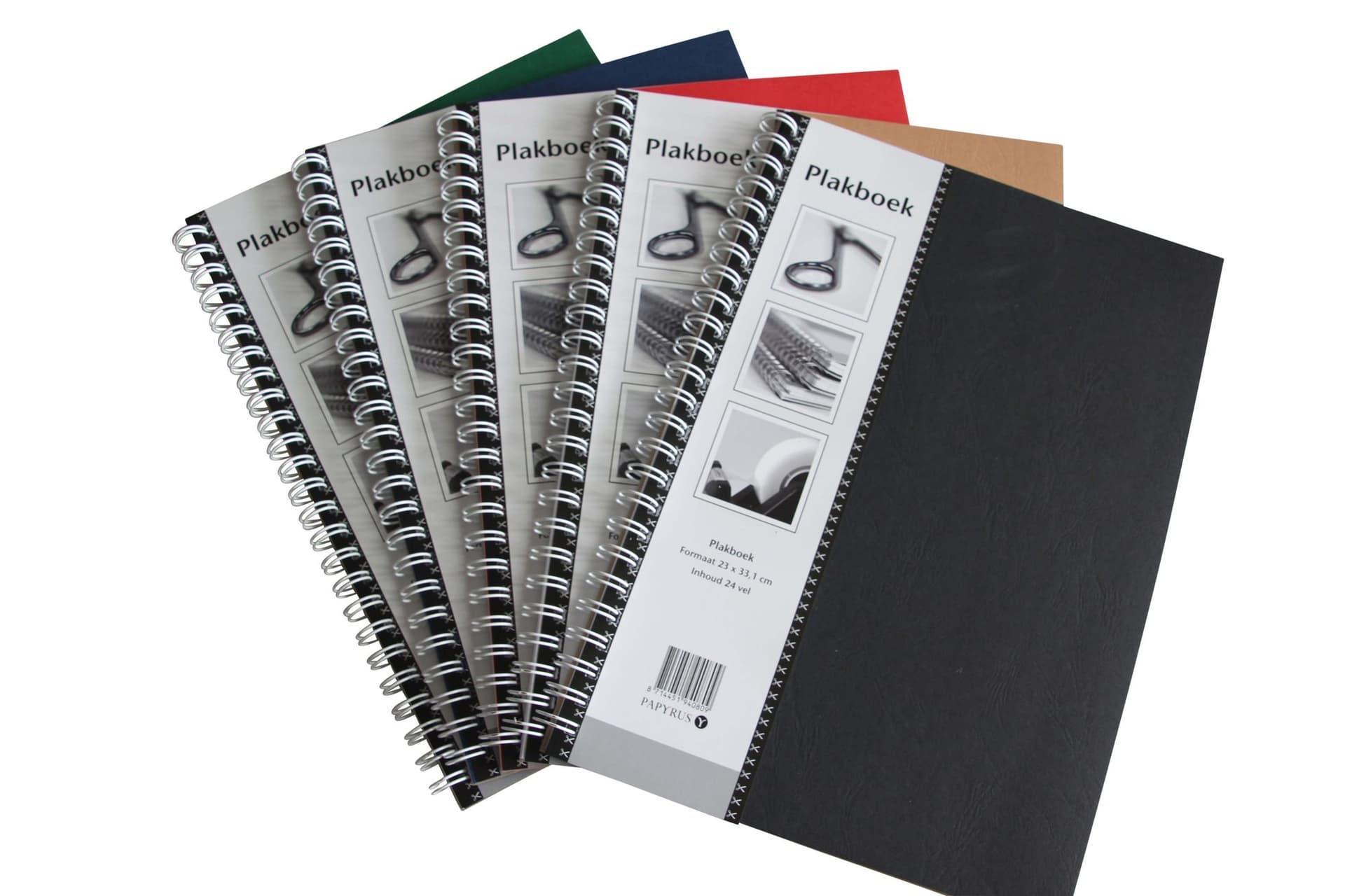 Plakboek Papyrus 215x160mm 40 vel assorti