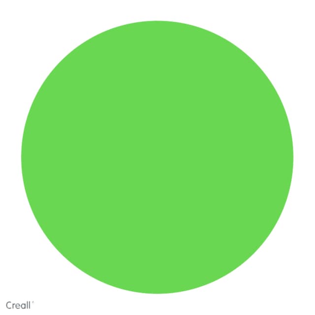 Plakkaatverf Creall fluor groen 250ml 2