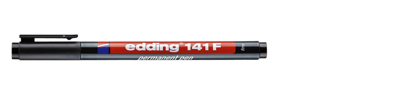 Viltstift edding 141 rond 0.6mm zwart 2