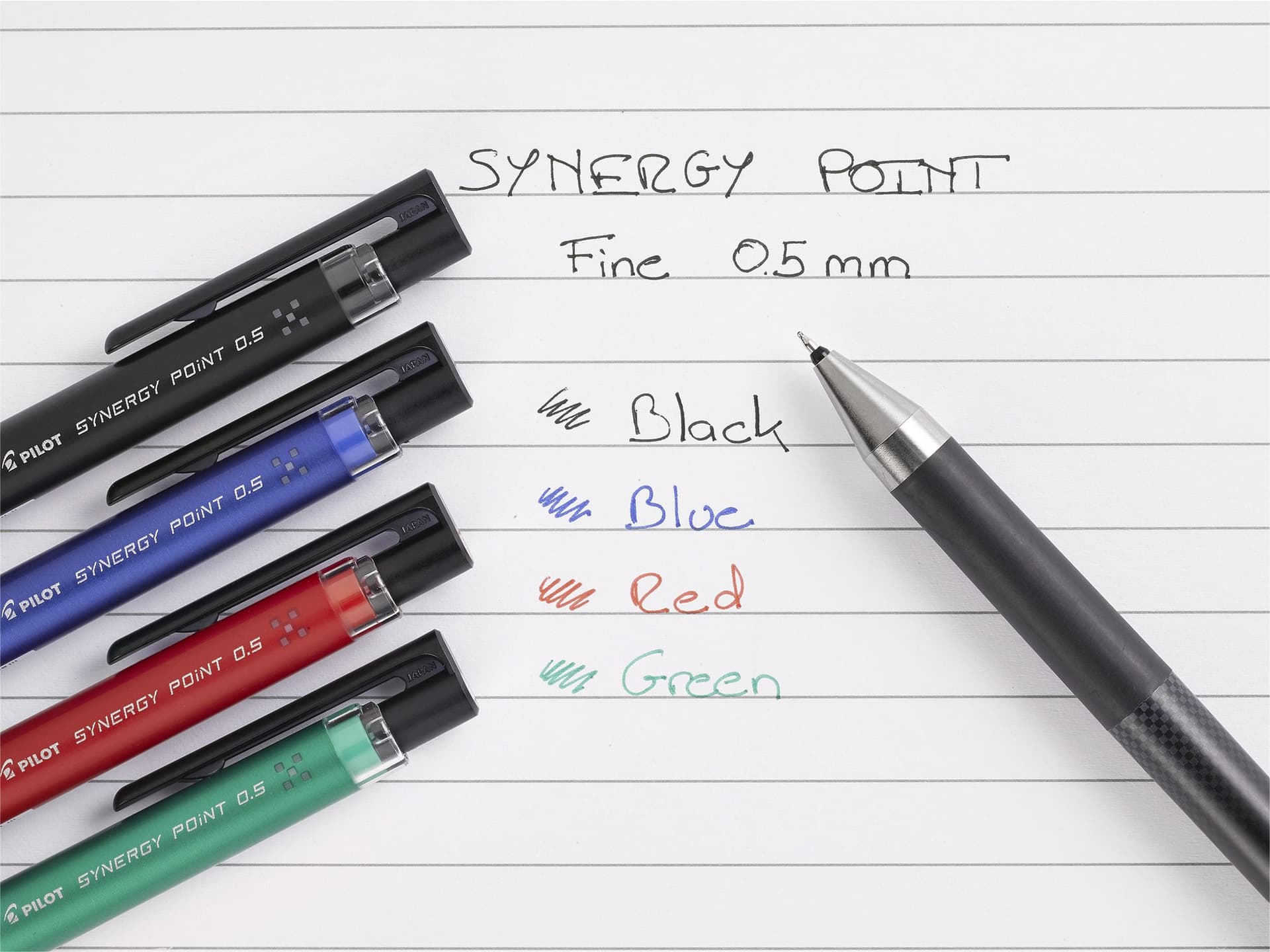 Gelschrijver Pilot Synergy point fijn blauw 4