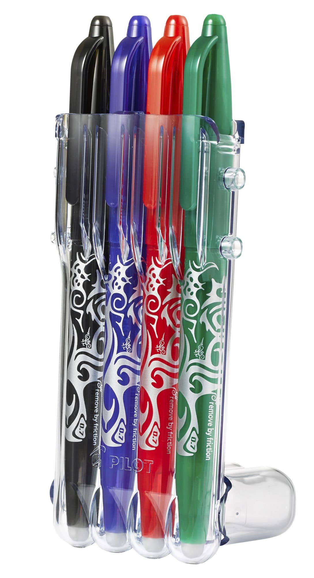 Rollerpen PILOT friXion medium basis assorti Set2Go à 4 stuks 2