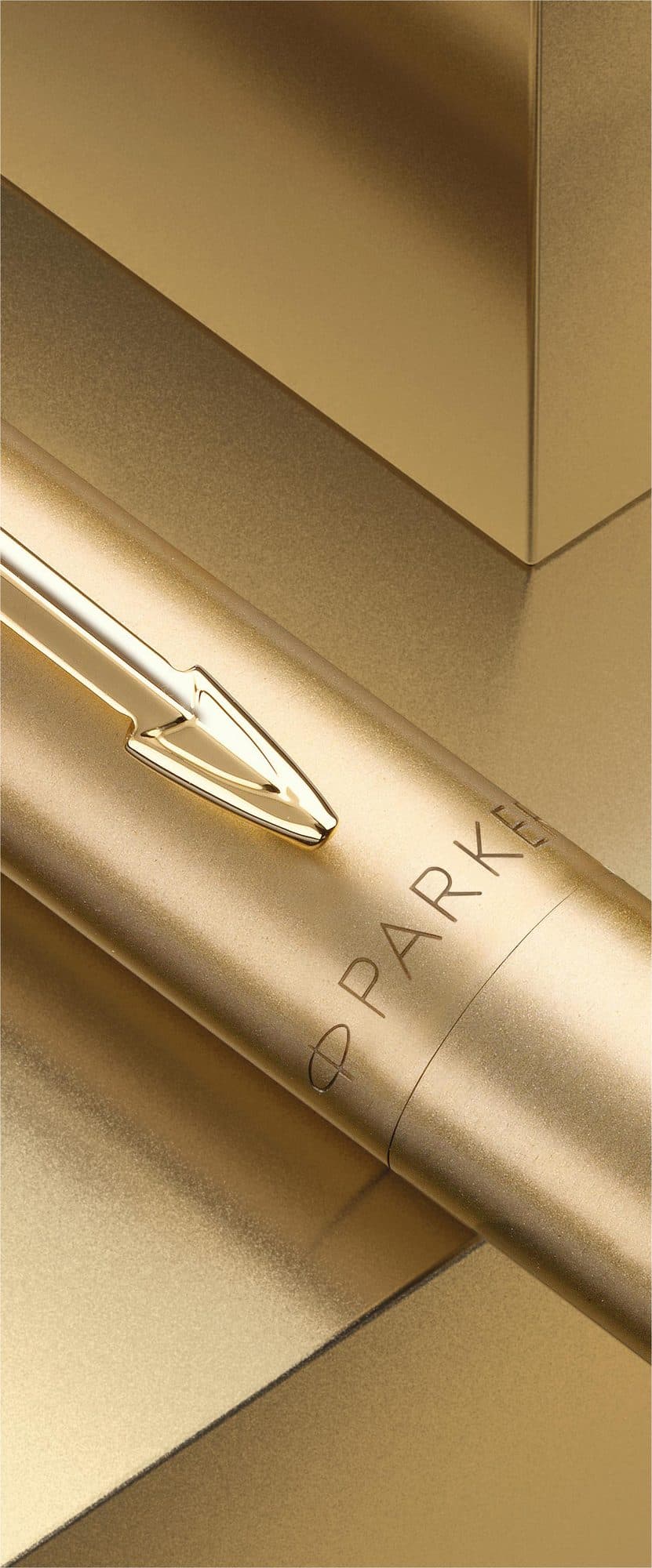 Balpen Parker Jotter XL Monochrome gold medium blister à 1 stuk 3