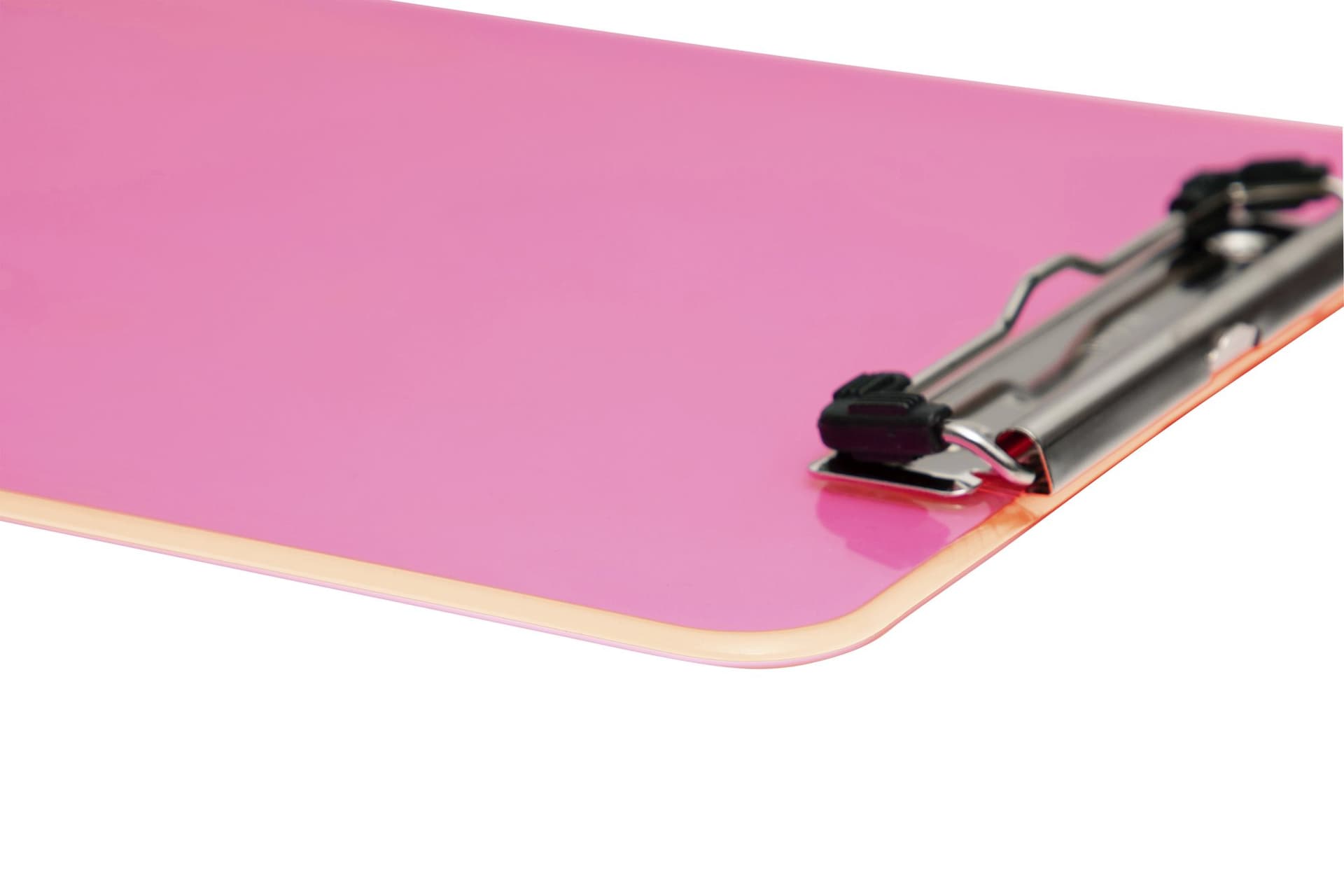 Klembord MAUL A4 staand transparant PS neon roze 6