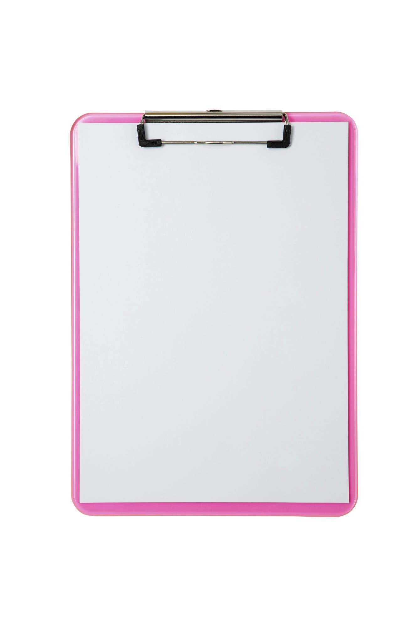 Klembord MAUL A4 staand transparant PS neon roze 8