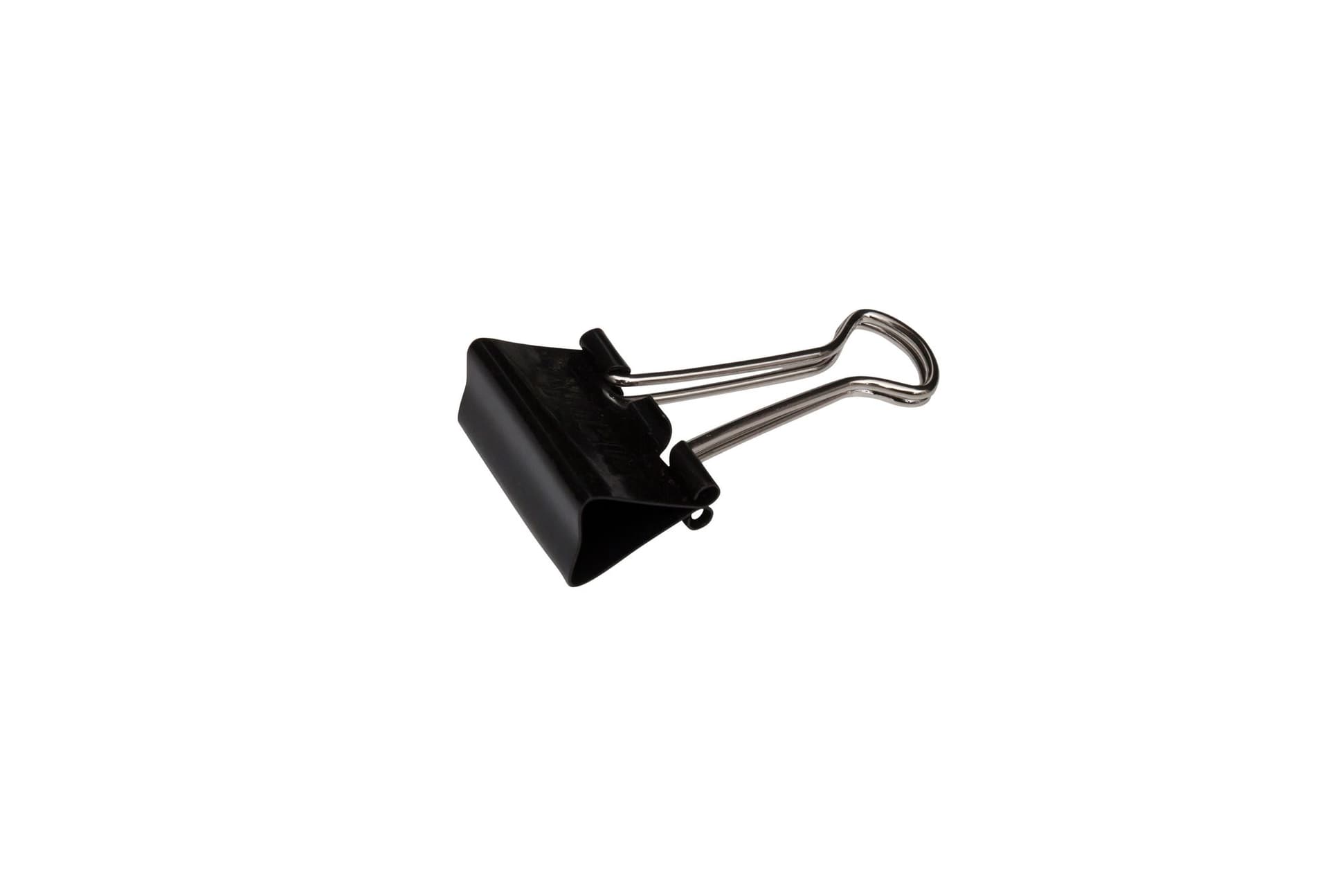 Papierklem MAUL 215 foldback 25mm capaciteit 9mm zwart 12 stuks 2