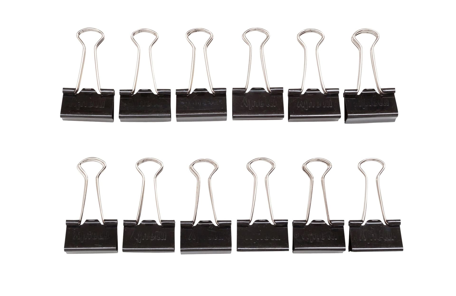 Papierklem MAUL 215 foldback 25mm capaciteit 9mm zwart 12 stuks 3