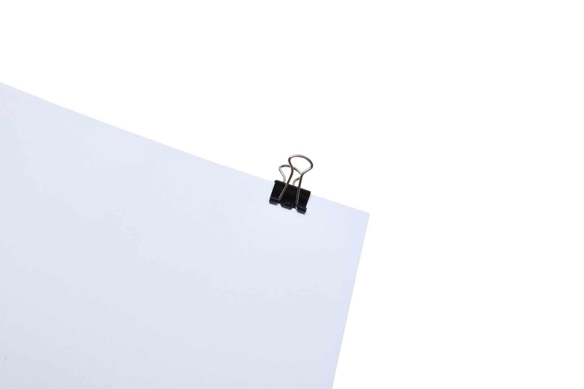 Papierklem MAUL 215 foldback 13mm capaciteit 4mm zwart 12 stuks 5