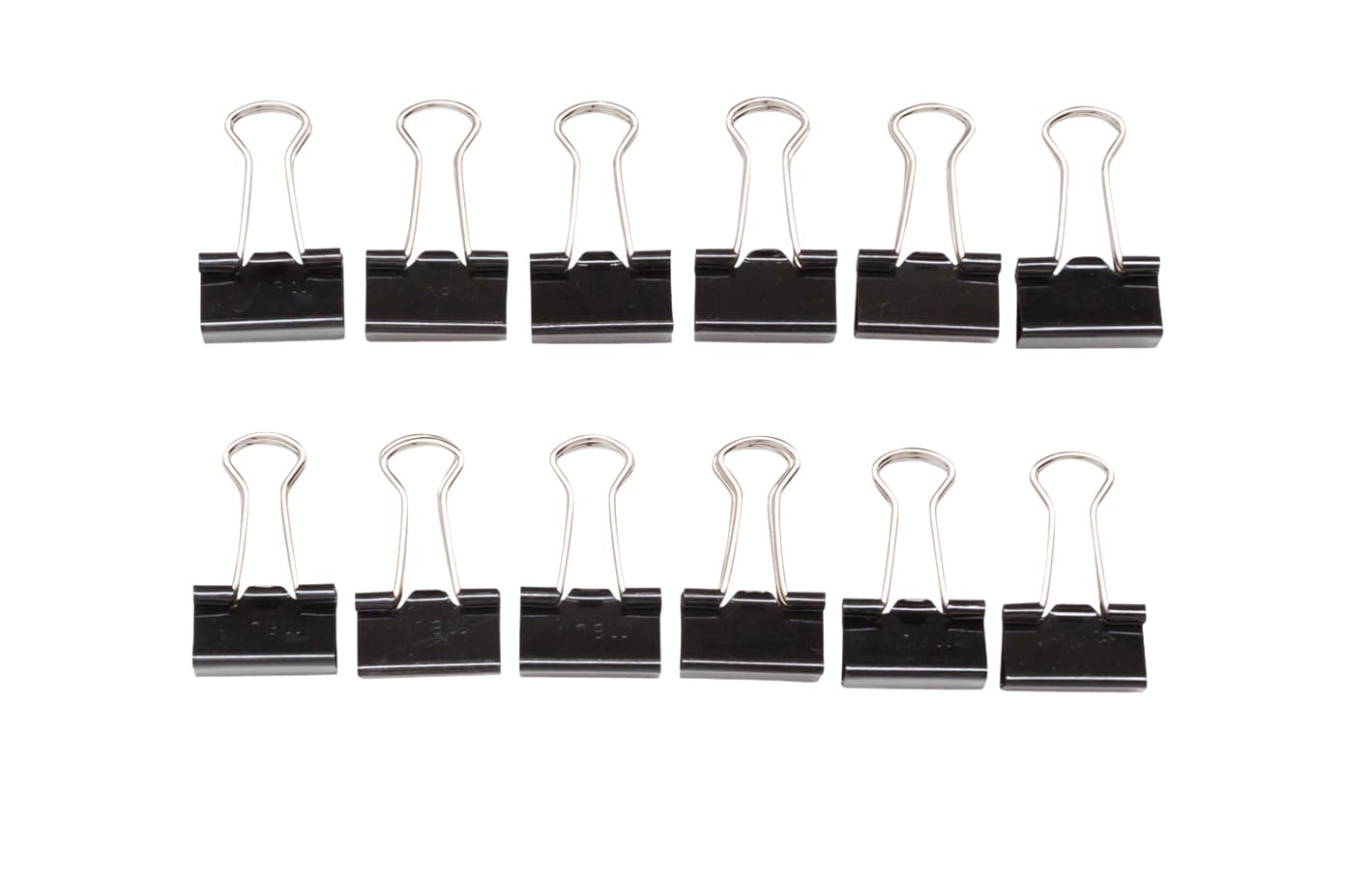 Papierklem MAUL 215 foldback 13mm capaciteit 4mm zwart 12 stuks 3