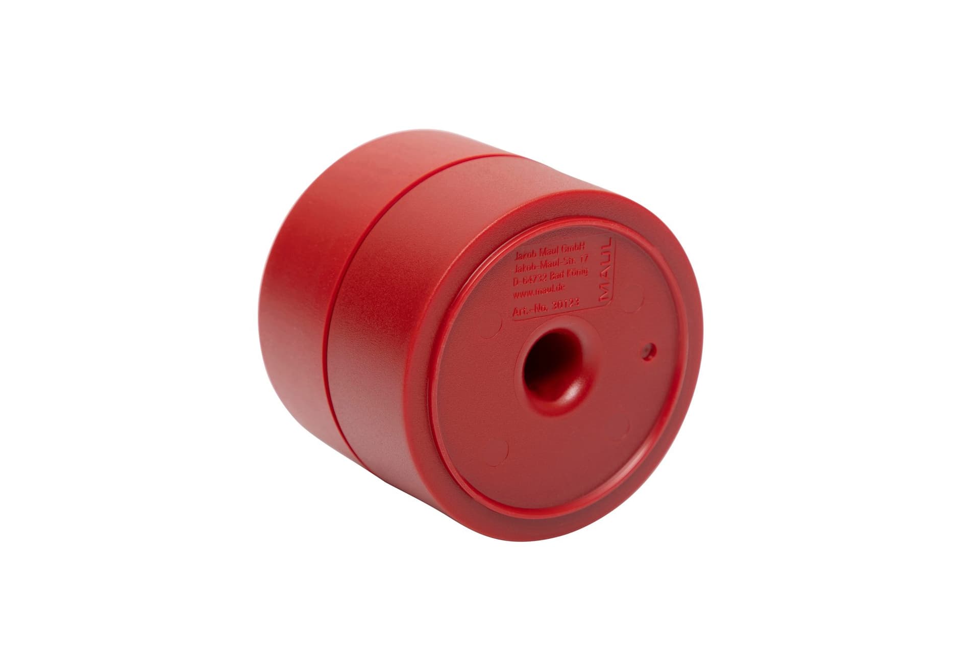 Papercliphouder MAUL Pro magnetisch Ø73x60mm rood 4