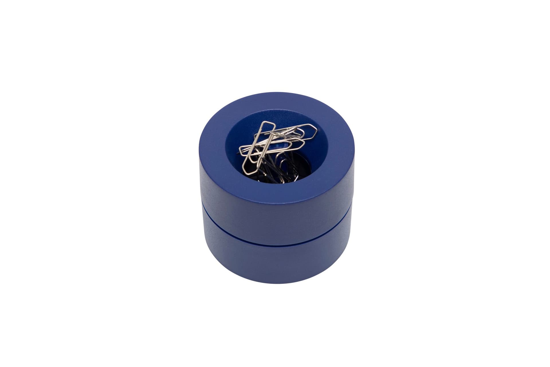 Papercliphouder MAUL Pro magnetisch Ø73x60mm blauw 2