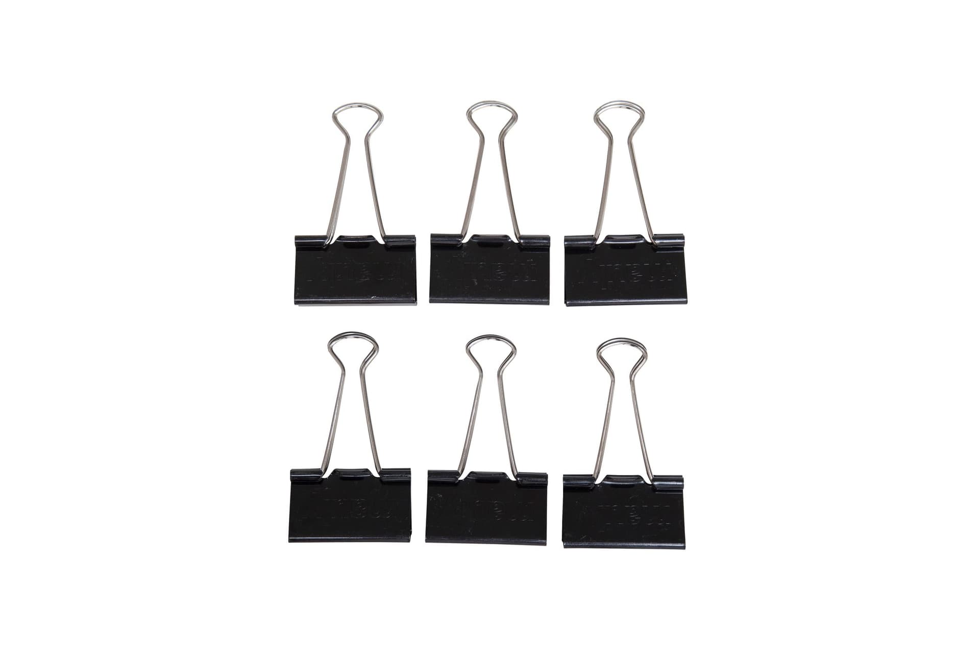 Papierklem MAUL foldback 215 19mm zwart 6 stuks 5