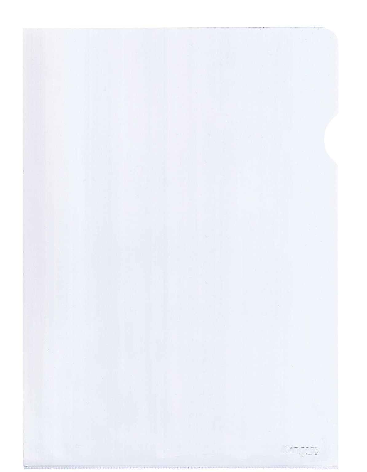 Insteekmap L-model Kangaro A4 0.18mm PVC transparant nerf 25 stuks 3