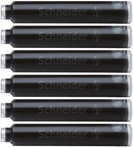 Inktpatroon Schneider din zwart doos à 6 stuks 2