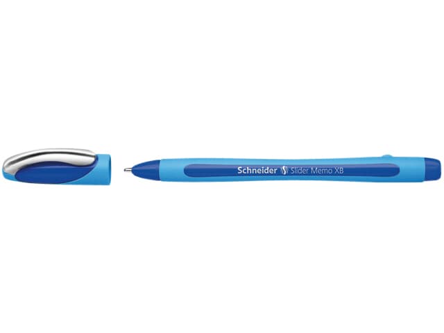 Balpen Schneider Slider Memo extra breed blauw 2