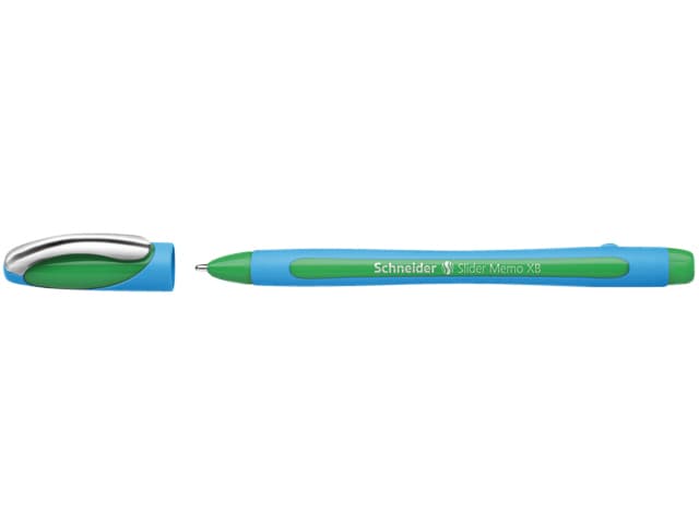 Balpen Schneider Slider Memo extra breed groen 2