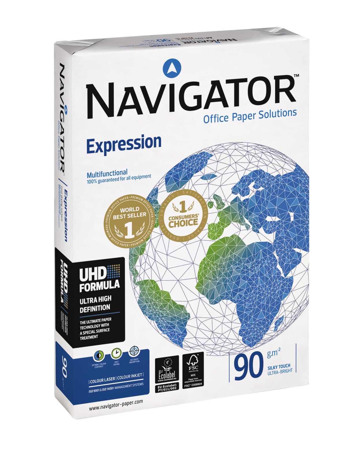 Kopieerpapier Navigator Expression A3 90gr wit 500 vel 2