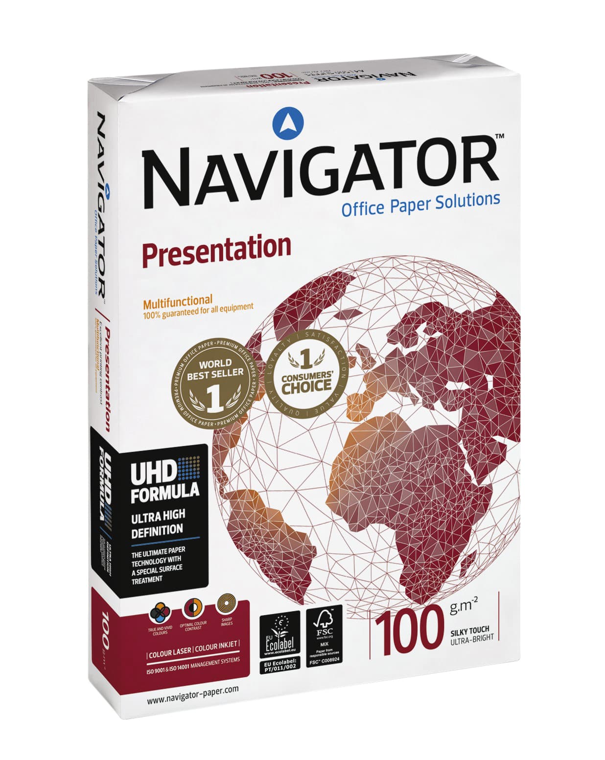 Kopieerpapier Navigator Presentation A3 100gr wit 500 vel 2
